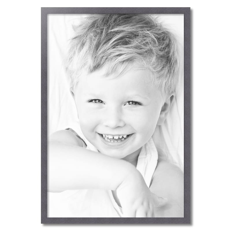 ArtToFrames Maddo Modern 27x40 Inch Picture Frame, 1.25 Inch MDF Poster Frame Available in Multiple Colors (FRBW72079-27x40)