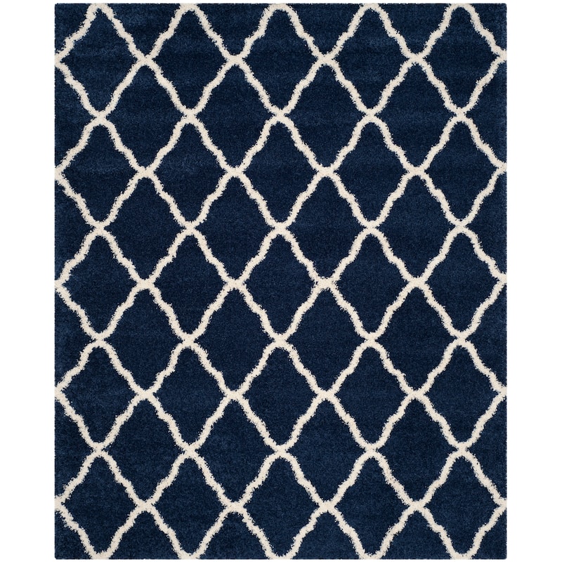 SAFAVIEH Hudson Shag Athena Trellis 2-inch Thick Rug