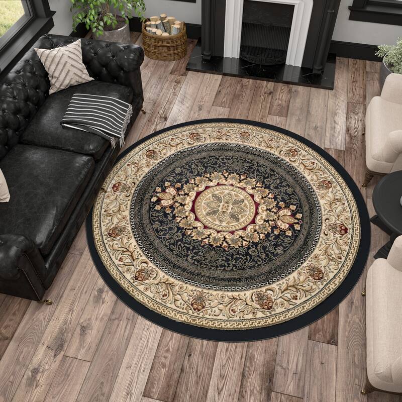 Soho Modern & Contemporary Medallion Indoor Area Rug