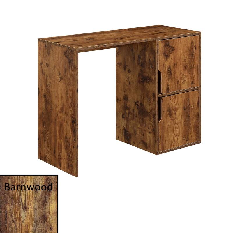 Convenience Concepts Designs2Go Student Desk with Storage Cabinets