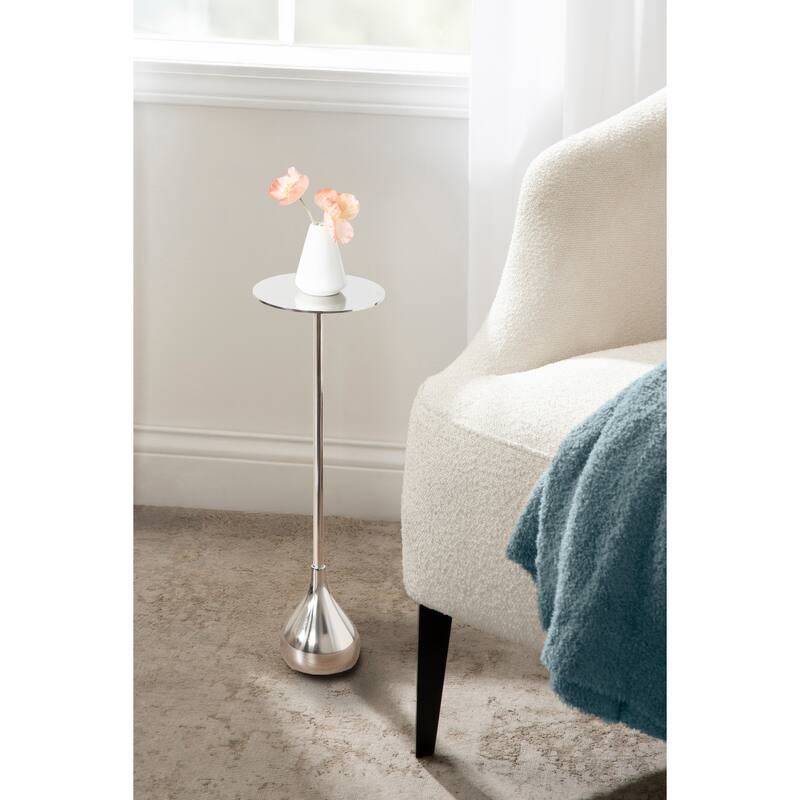 Kate and Laurel Hersi Metal Drink Table