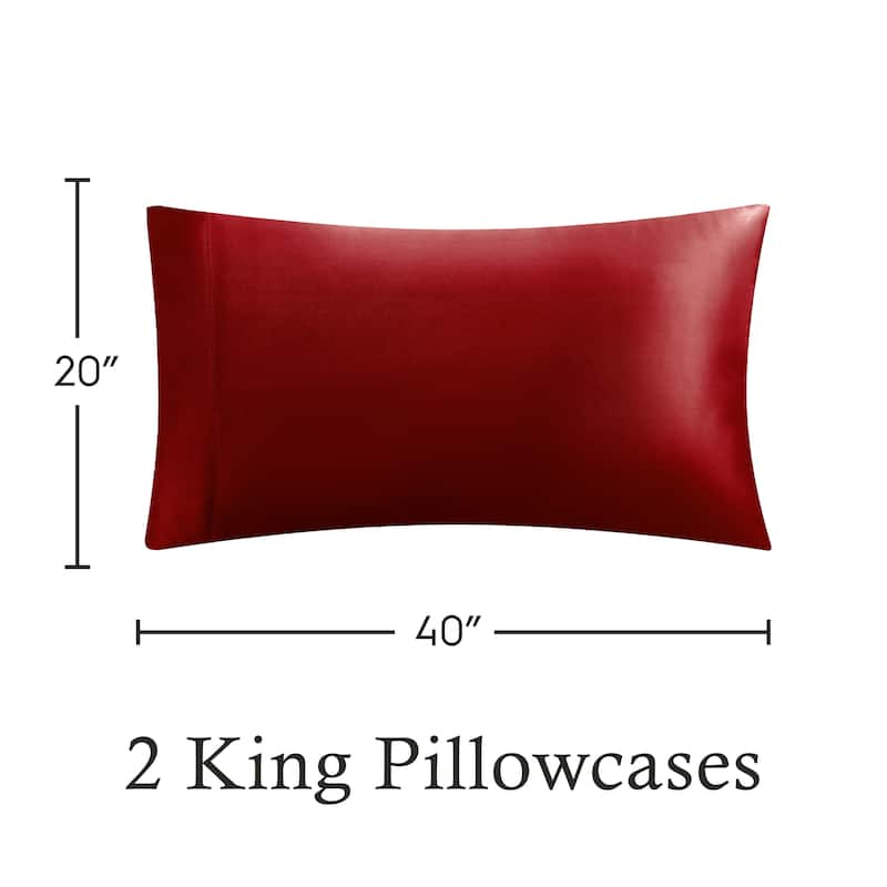 Juliette LeBlanc New York Silky Satin Pillowcase (Set of 2)