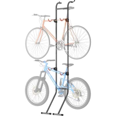 Suchtale 2 Bike Rack, Bicycle Rack, Bike Storage Rack for Garage, Indoor Gravity Bike Stand