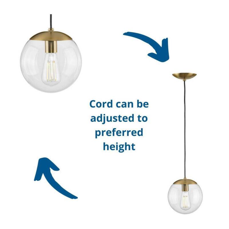 Progress Lighting Atwell 8" Wide Mini Pendant