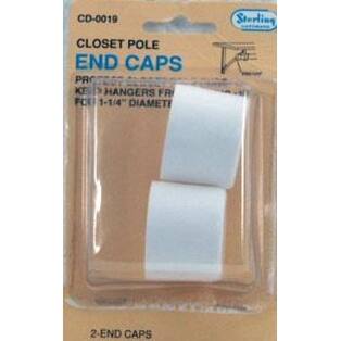 Shop John Sterling Cd 0019 Closet Pole End Caps White Overstock 20046268
