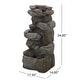 preview thumbnail 3 of 9, Candler Outdoor Tier Rock Fountain Outdoor 4 by Christopher Knight Home