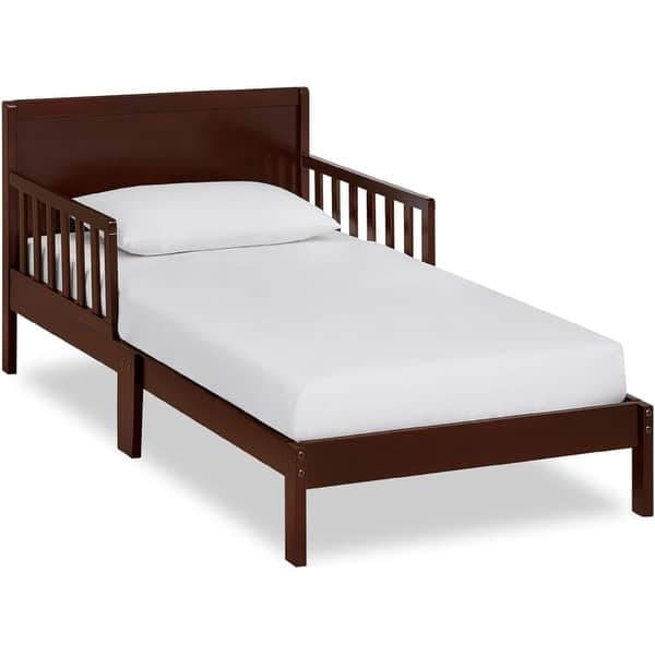 slide 2 of 7, Dream On Me Brookside Toddler bed Espresso - Toddler