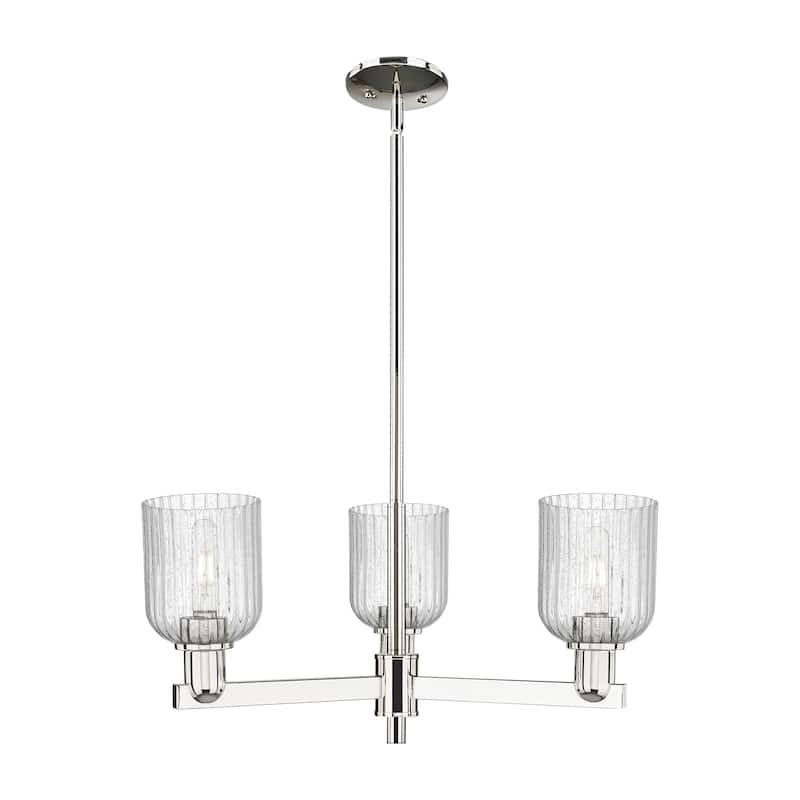 Innovations Lighting Downtown Urban - Bridal Veil - 3 Light 18" Chandelier