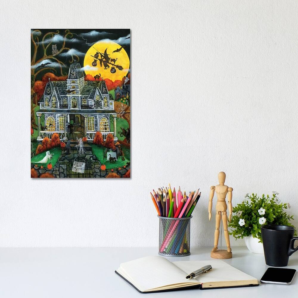 iCanvas "Halloween Potions Tricks and Treats" by Cheryl Bartley Canvas Print
