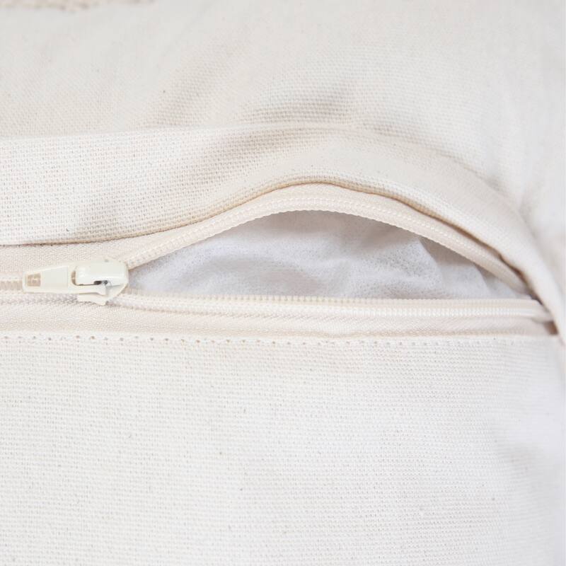Sevita Contemporary Textured Diamond Cotton Throw Pillow