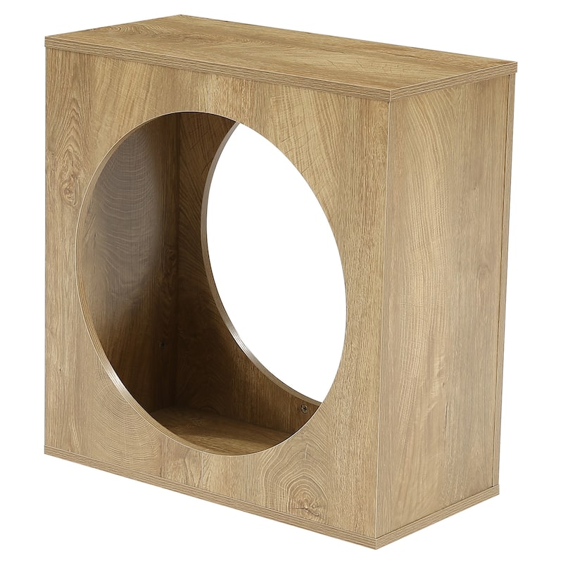 End Table for Living Room, Modern Wooden Side Table