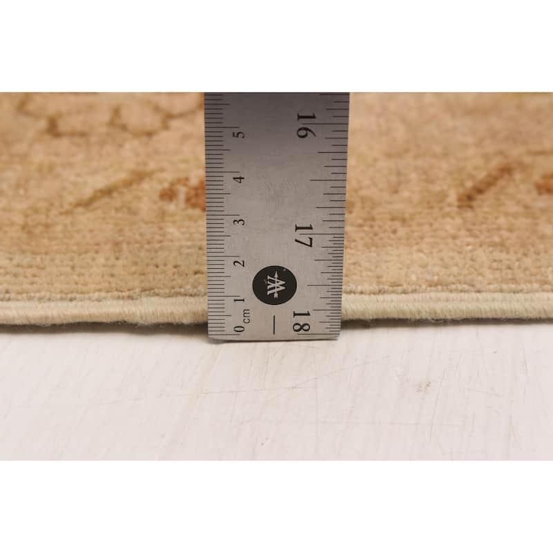 ECARPETGALLERY Hand-knotted Chobi Finest Beige Wool Rug - 7'10 x 9'6