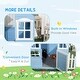 preview thumbnail 5 of 6, Imagination Station Exploring the World of Kids' Playhouses - 59.4" W x 44.3" D x 55.9" H