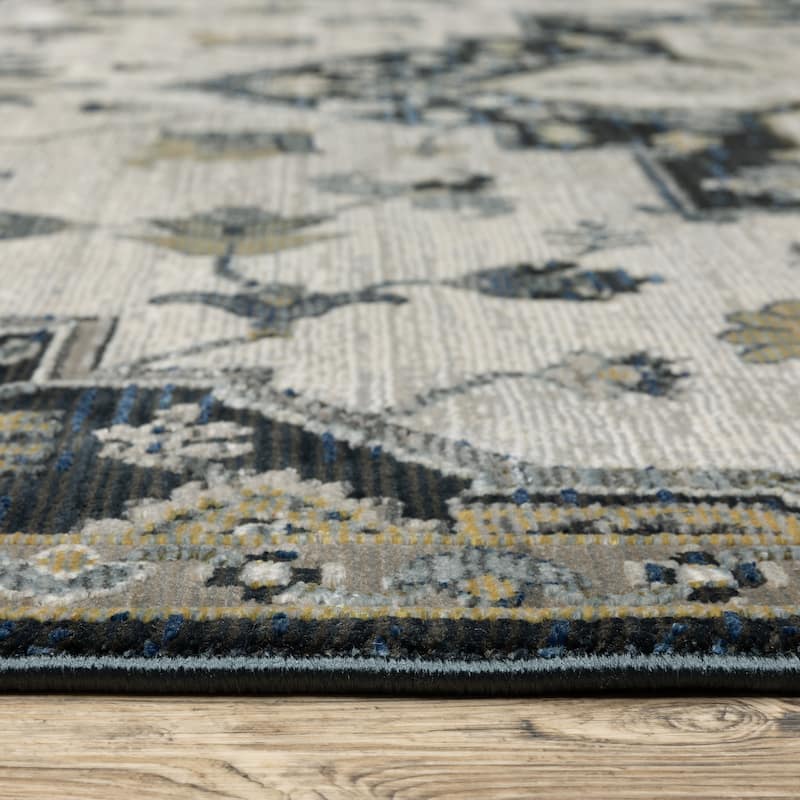 Style Haven Kellan Oriental Medallion Area Rug