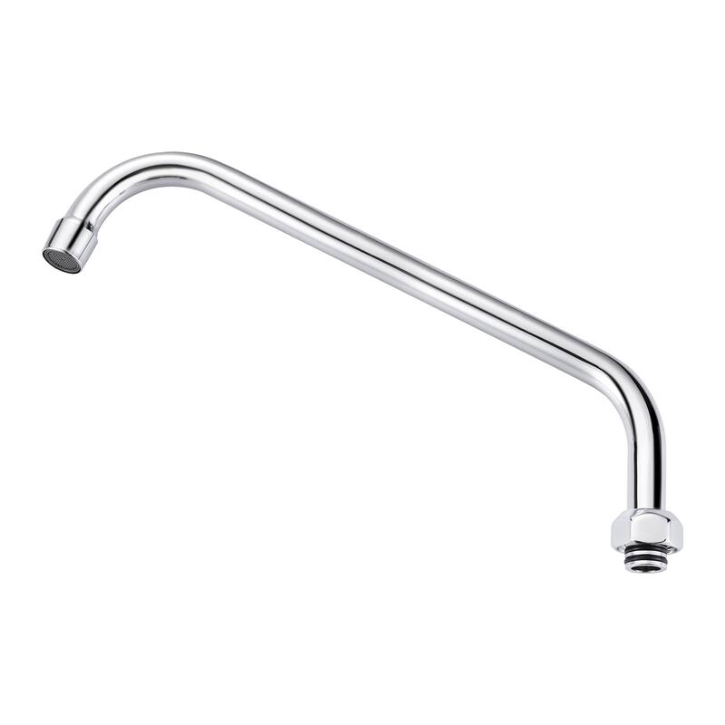 WOWOW Commercial Faucet Swivel Spout Replacement in Polished Chrome - 12 inch