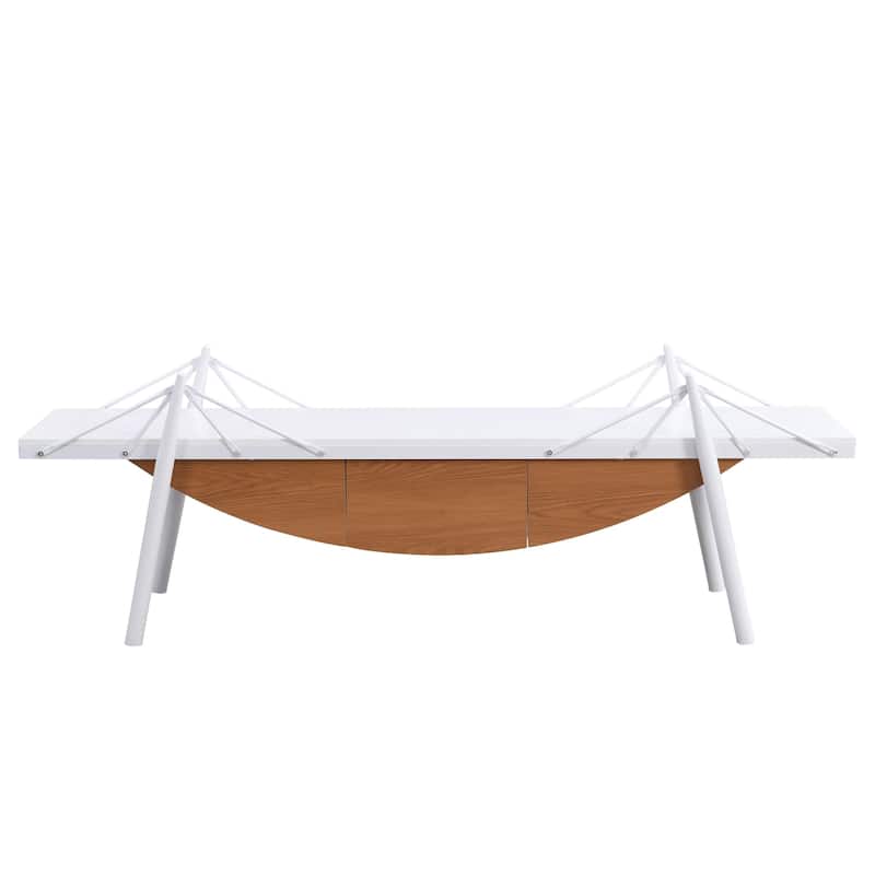 Media Console Table with Drawer
