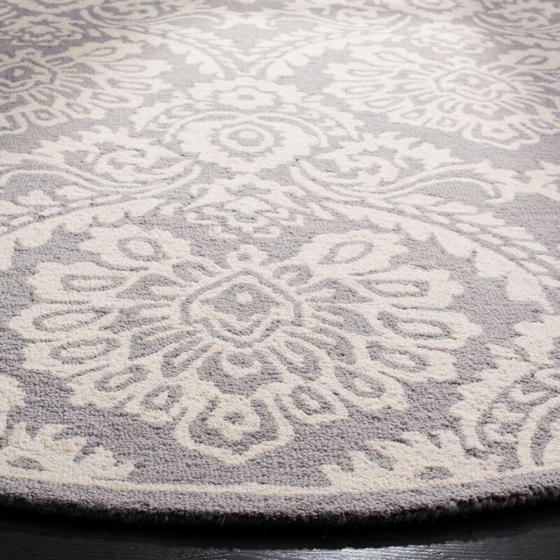 SAFAVIEH Handmade Blossom Esta Modern Floral Wool Rug