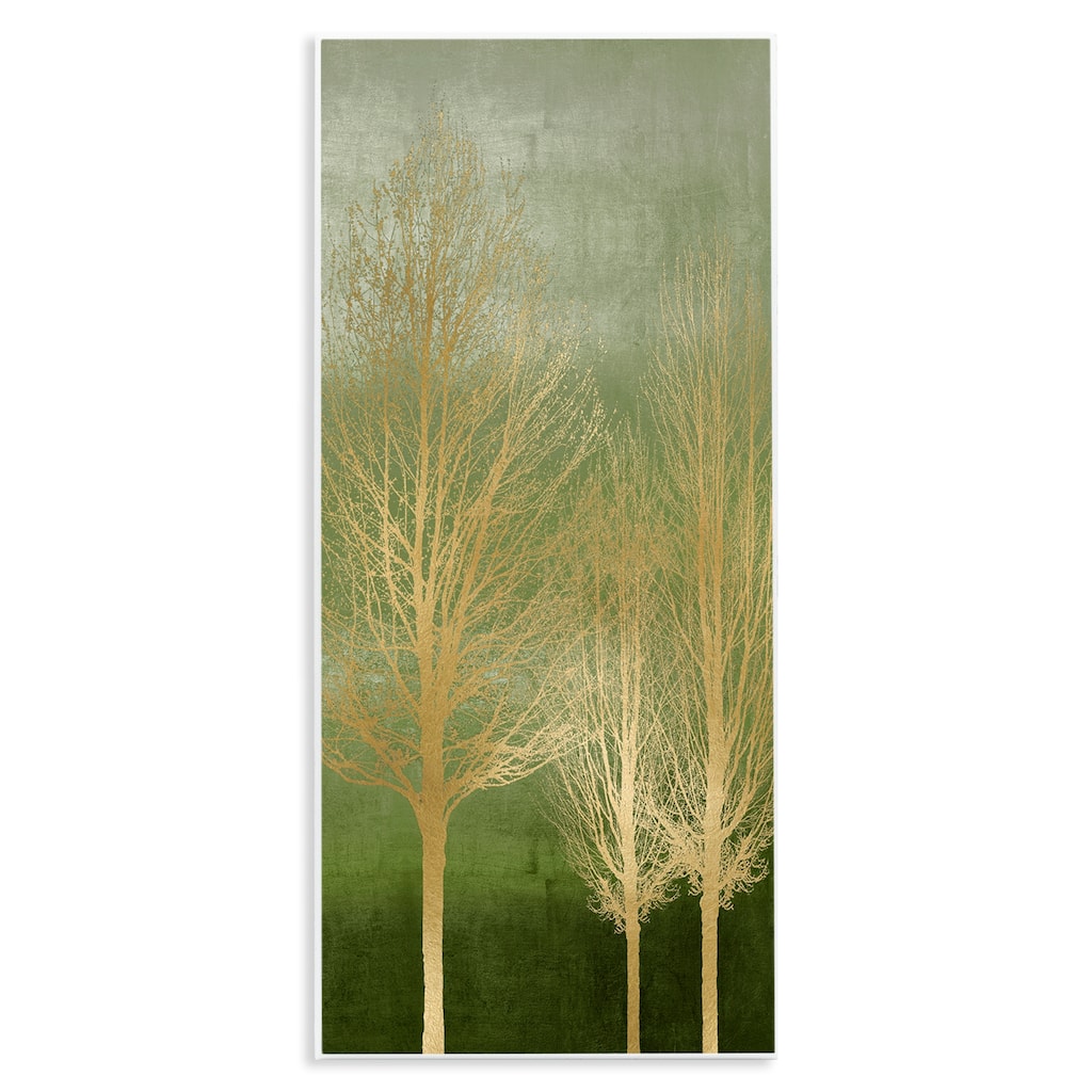 Stupell Tranquil Gold Branches Wall Plaque Art Design By Kate Bennett