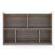 preview thumbnail 4 of 7, Tot Mate Laminate School Preschool Compartment Storage - 46" x 15" x 30 1/2" Assembled - Shadow Elm Gray
