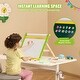 preview thumbnail 7 of 9, Christmas Gift! 3-in-1 Tabletop Kids Art Easel Double-Sided Magnetic Whiteboard Chalkboard - Multi