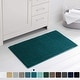preview thumbnail 31 of 83, Subrtex Chenille Soft Rugs Super Water Absorbing Shower Mats 16x24 - Teal