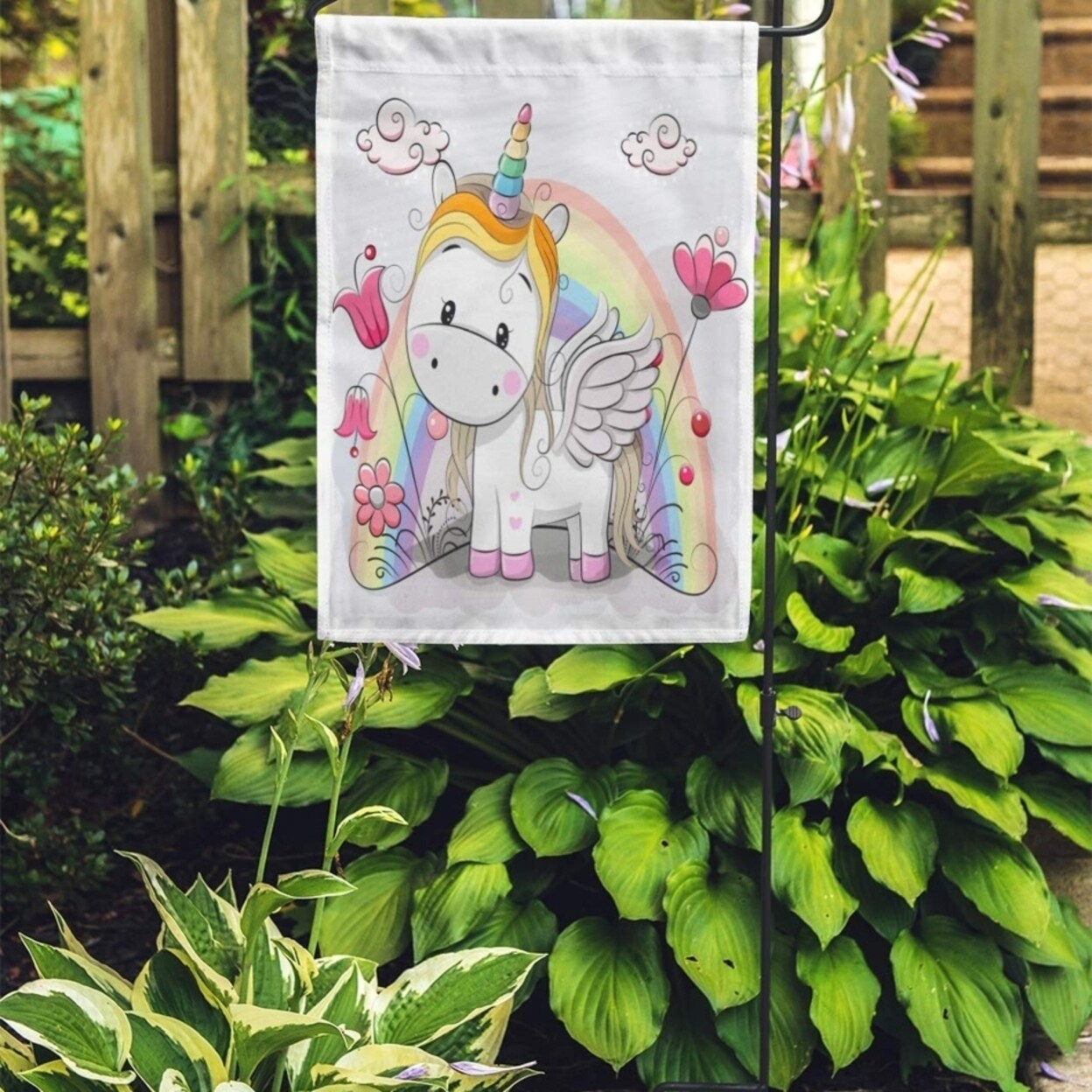 Shop Girl Cute Cartoon Unicorn And Rainbow Meadow Baby Drawing Garden Flag Decorative Flag House Banner 12x18 Inch On Sale Overstock 31341848,Korean Anime Boy Aesthetic