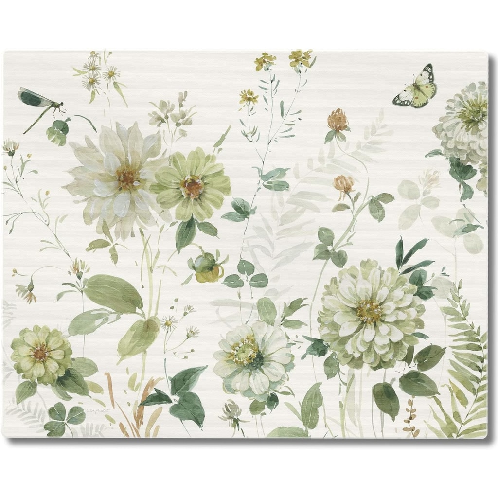Green Fields 3mm Heat Tolerant Tempered Glass Cutting Board 15” x 12” Manufactured in the USA Dishwasher Safe