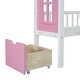 preview thumbnail 30 of 29, Impression & Elegant Twin over Twin Bunk Bed Turn into Upper Bed and Down Desk, Changeable Table, Fun Place For Kids, White