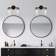 preview thumbnail 6 of 19, Modern Black Gold 1/2/3/4-Light Linear Bathroom Vanity Light Glass Wall Sconce