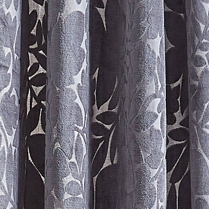 Martha Stewart Sherwood Velvet Grommet Curtain Panel Pair