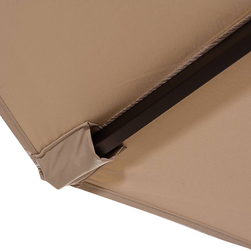 Weller 10-foot Offset Cantilever Hanging Patio Umbrella