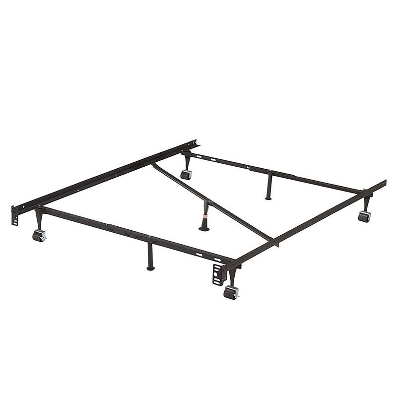 Heavy Duty Commercial Metal Adjustable Bed Frame, Queen, Full, Full XL, Twin