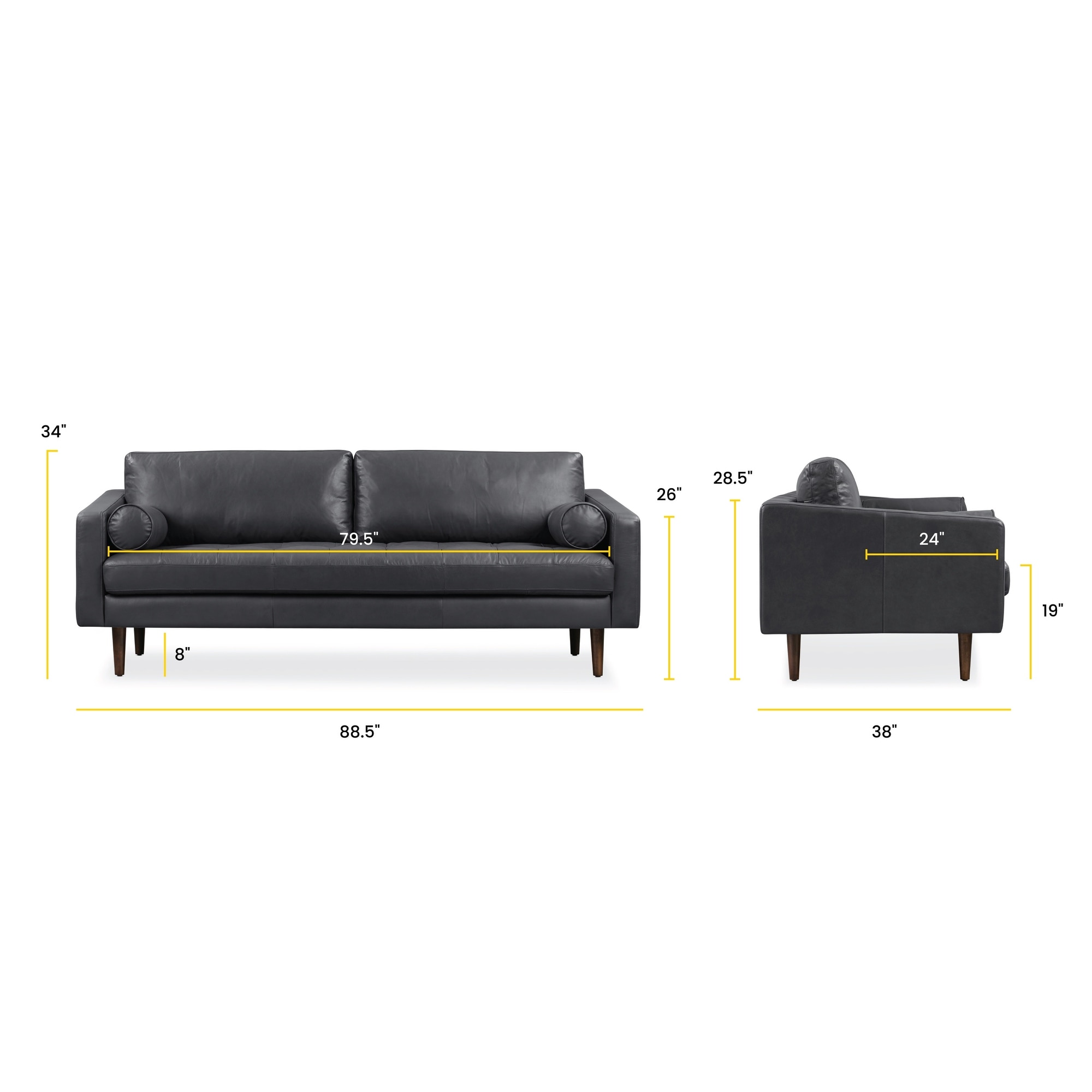 Napa deals 88.5 sofa