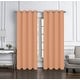 preview thumbnail 7 of 9, Cindy Textured Window Curtain 54" x 84" - Peach