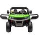 preview thumbnail 26 of 95, Electric 24V Ride-On Dump Truck for Kids, 2 Seater with Remote Control, Non-Slip Tires, and Storage Space