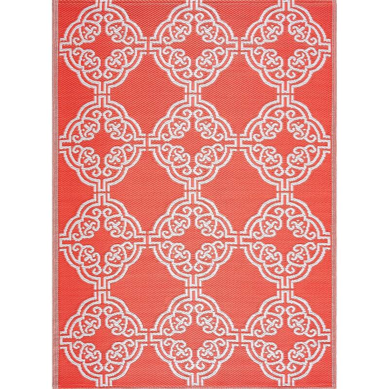 Marrakech Lightweight Reversible Recycled Plastic Outdoor Floor Mat/Rug