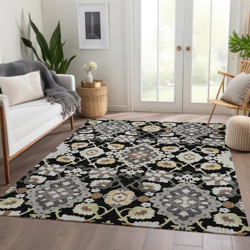 Premium Washable Super Soft Traditional Grace Mayfield Rug