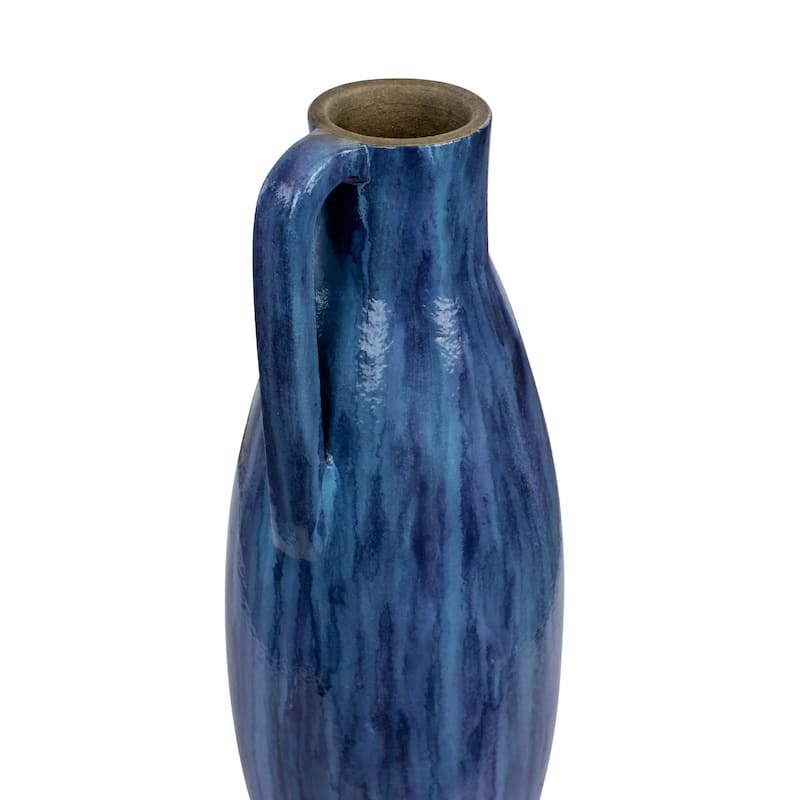 Avesta Blue Handmade Ceramic Vase - Water Impenetrable