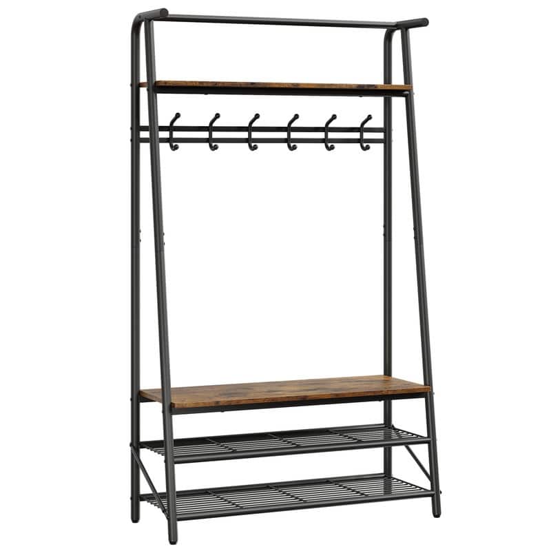 Simple hallway rack