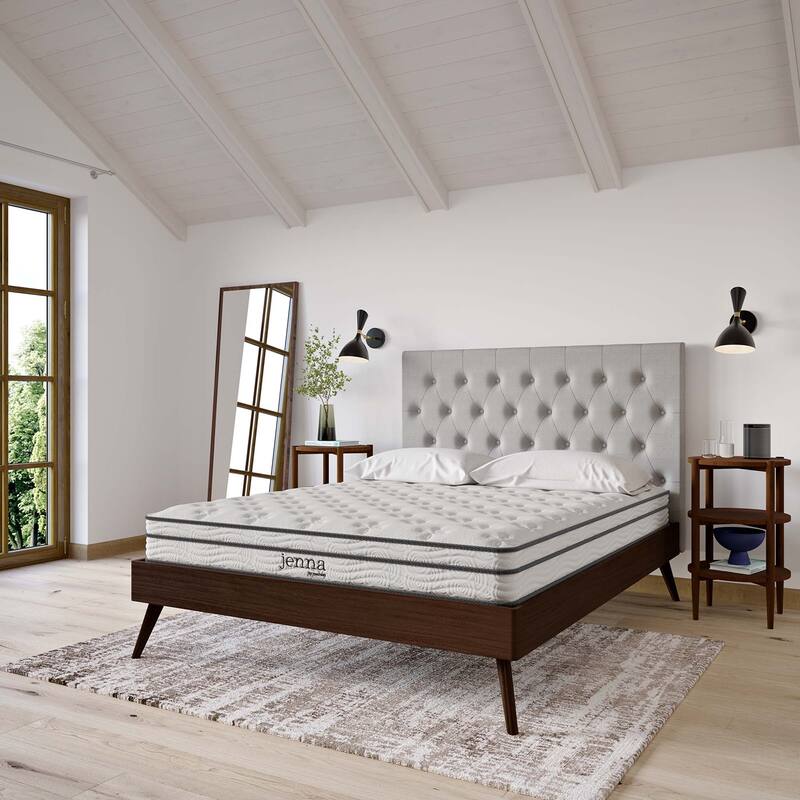 Jenna 6" Innerspring and Foam Mattress - N/A