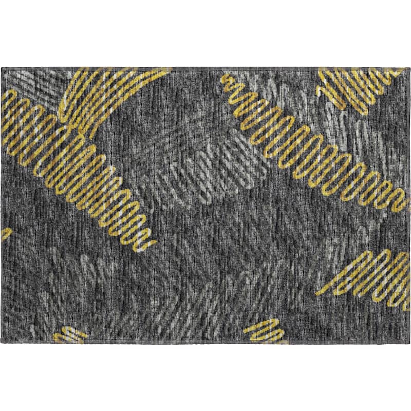 Premium Washable Super Soft Modern Floral Mayfield Rug