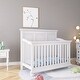 preview thumbnail 1 of 9, Traditional Farmhouse Style 4-in-1 Full Size Convertible Crib - Converts to Toddler Bed and Daybed and Full-Size Bed White