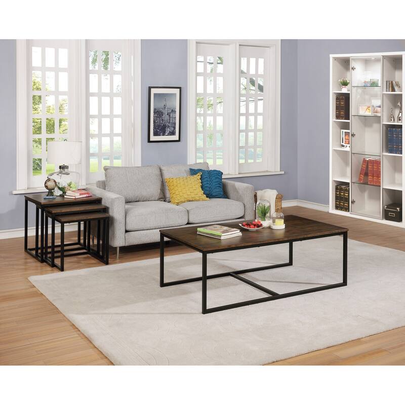 Arcadia Acacia Wood 54" Coffee Table