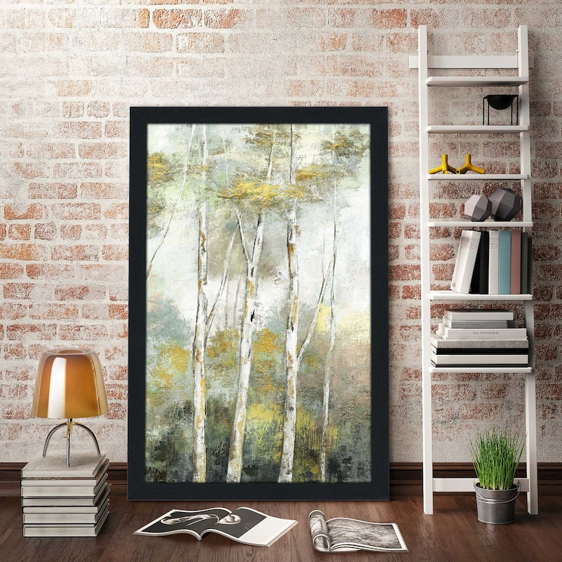 "Twinkling Trees" by Nan Print on Acrylic