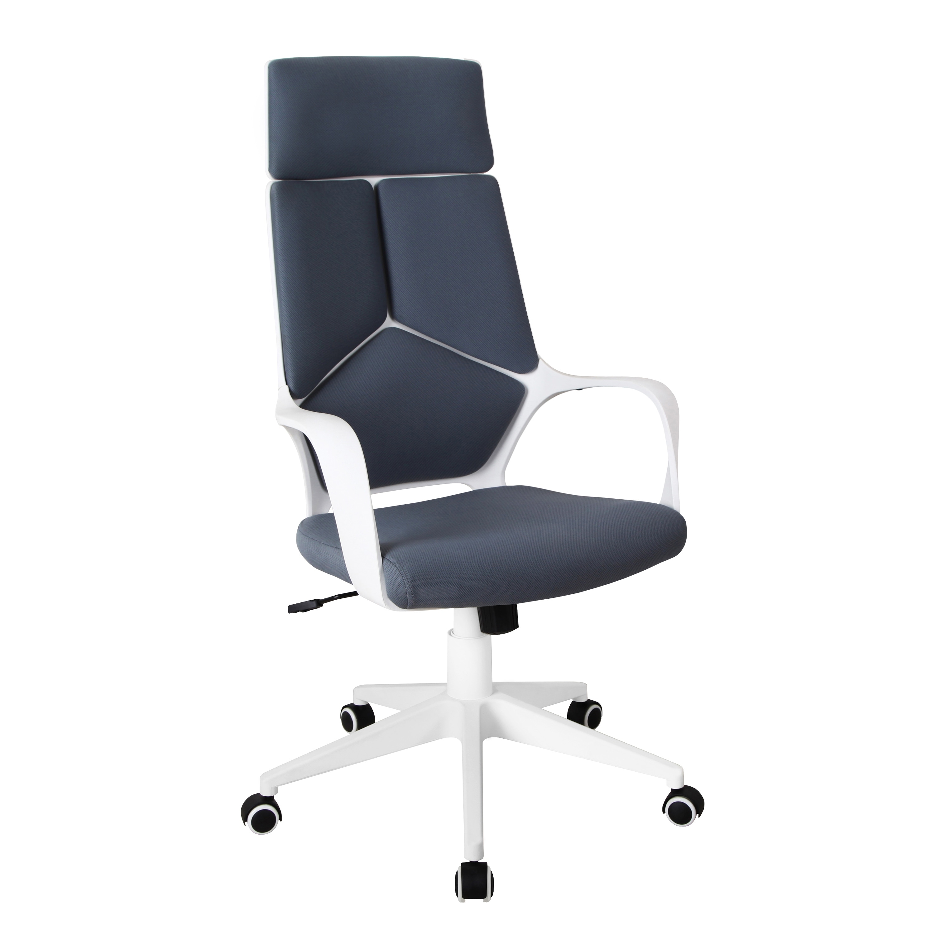 comfortable Fabric Studio Office Chair Grey