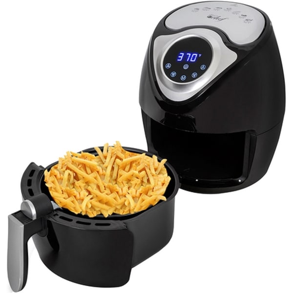 Deco Chef 3.7 QT Digital Air Fryer w 7 Smart Programs w Cook