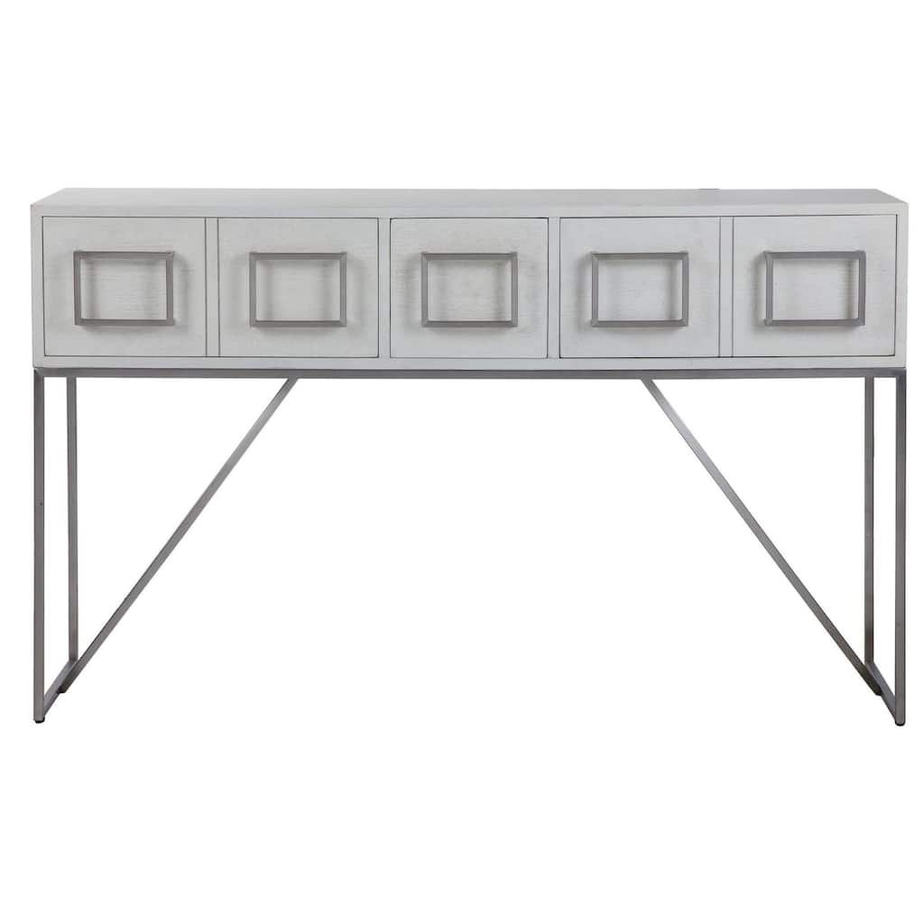 Uttermost Abaya 54" Wide Contemporary Console / Sofa Table with