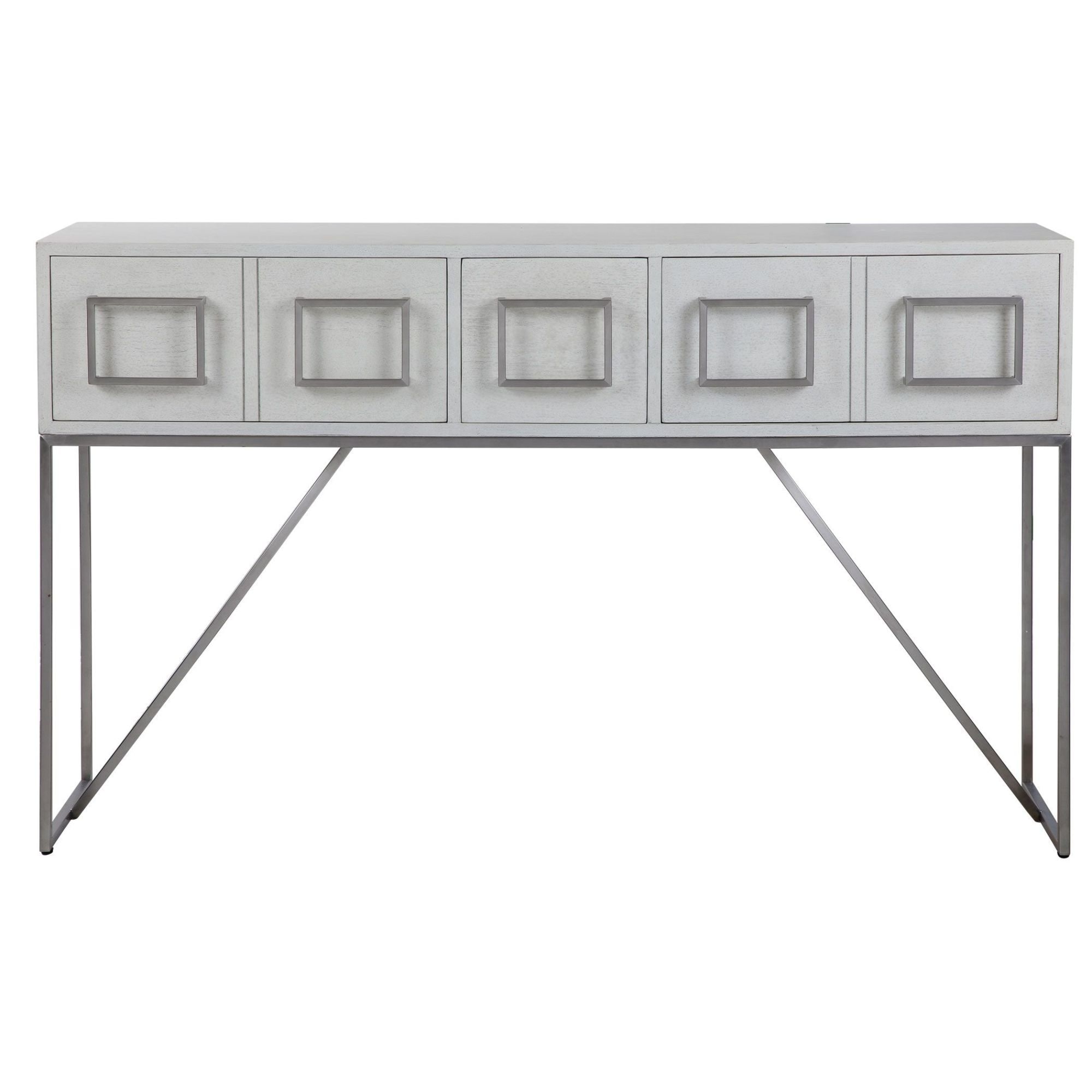 Uttermost Abaya 54" Wide Contemporary Console / Sofa Table with
