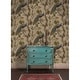 preview thumbnail 6 of 22, Cassia Peacock Non-Pasted Wallpaper - Covers 56 Square Feet