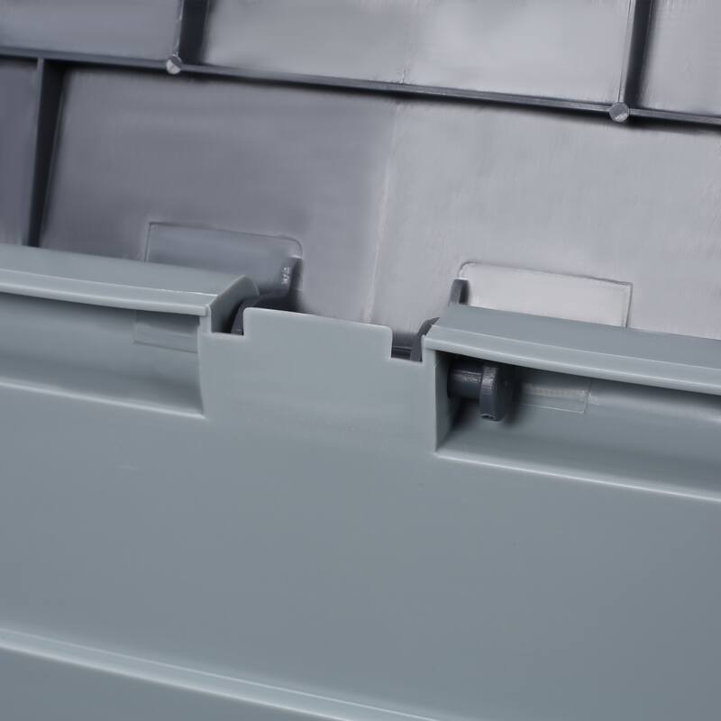 Anmytek Outdoor Storage Box Large Weatherproof Patio Deck Bin with Lock for Cushions Garden Tools